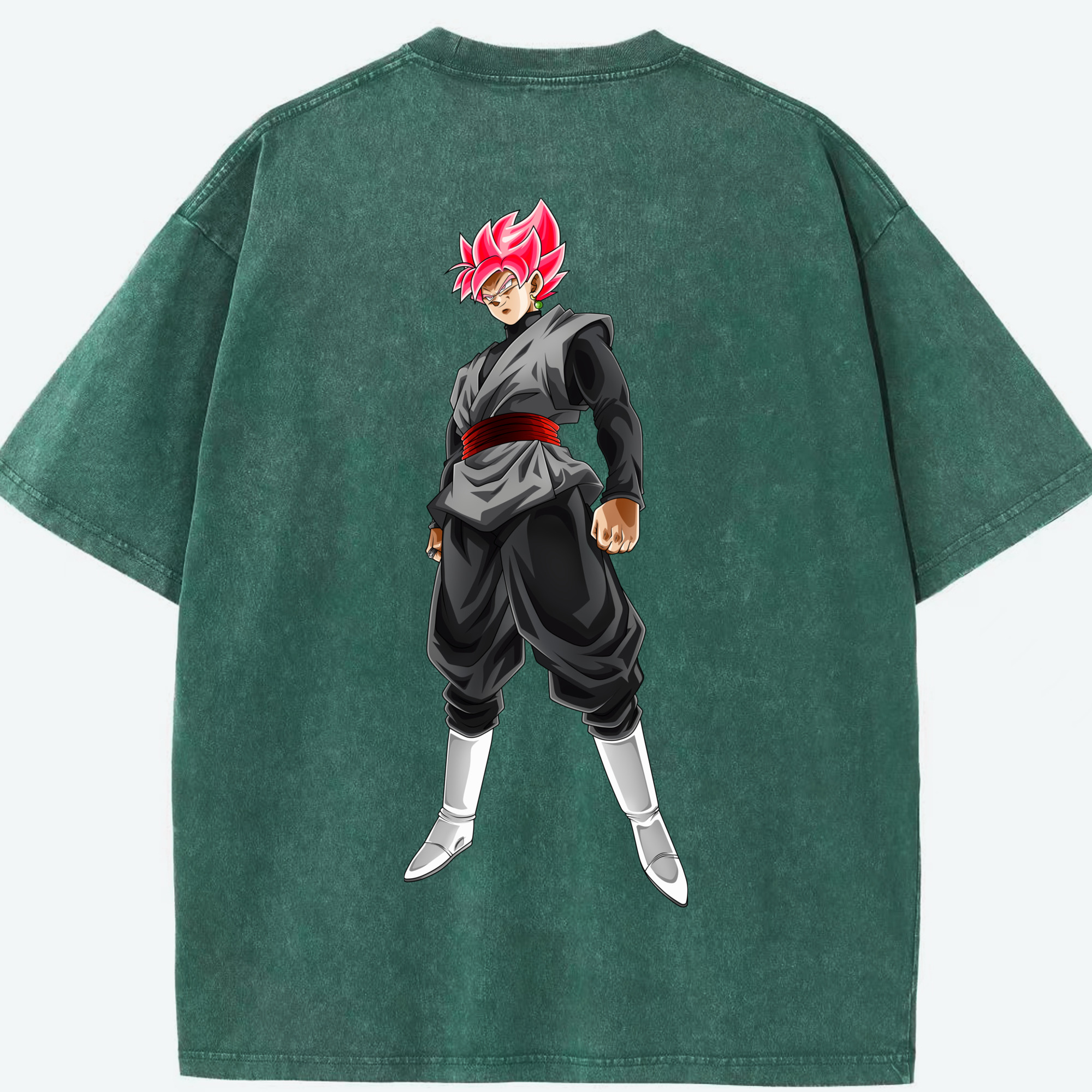 （画像用） ドラゴンボール ベジット DRAGON BALL Vegetto 綿100% ヴィンテージ風 半袖Tシャツ（背面プリント）
